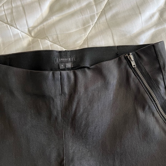 Theory leather pants - Picture 2 of 6